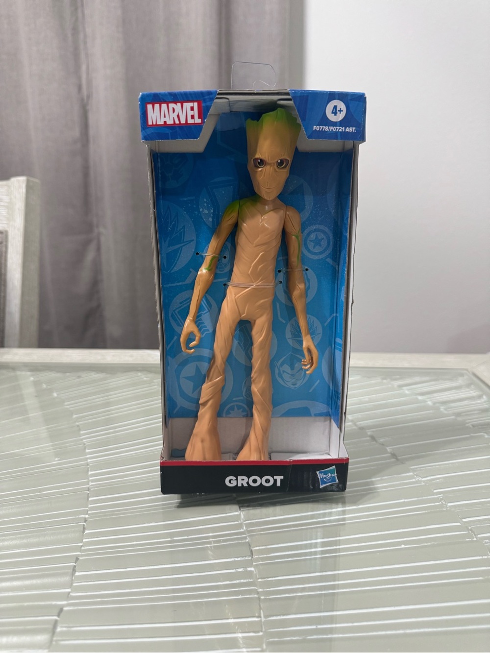 Marvel Groot Action Figure - Tan & Green